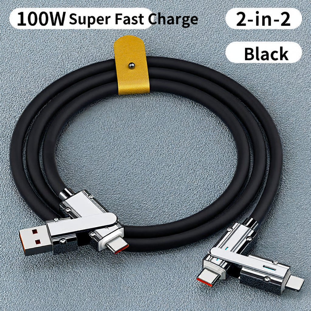 4-in-1 Cable package contents unboxing – Elite Power Tech