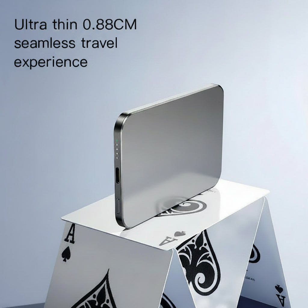 MagSafe power bank 5000mAh – PD 20W ultra light and ultra slim aluminium design for ultimate travel experience