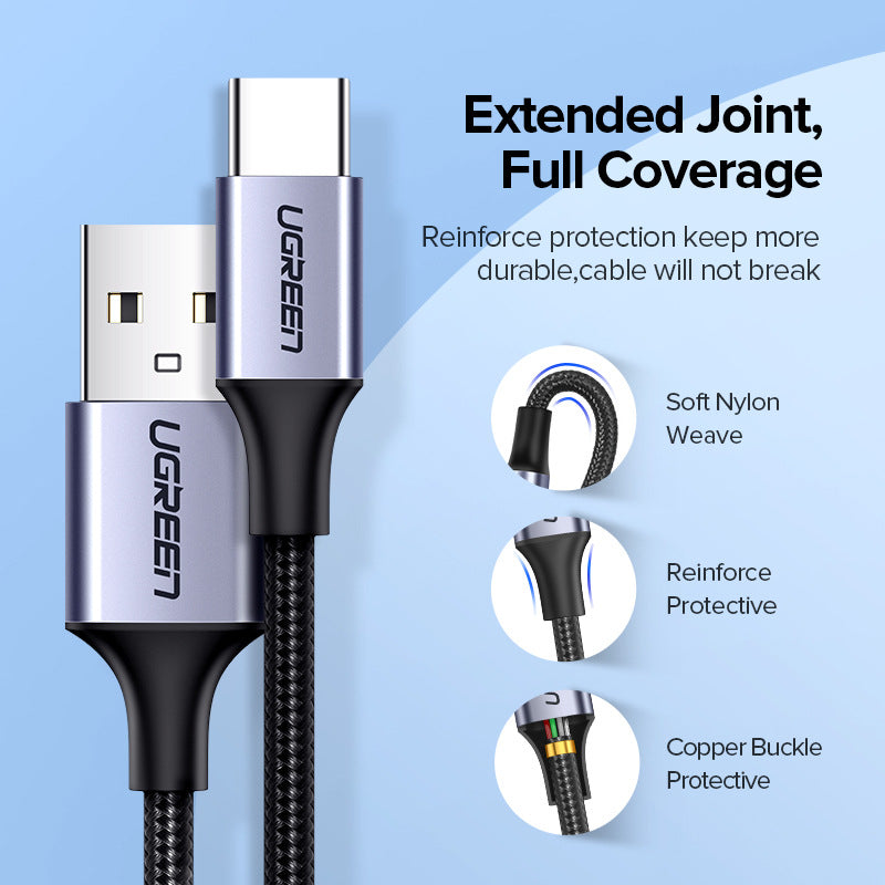 Ugreen USB-C Cable length variants 1m and 2m – Elite Power Tech