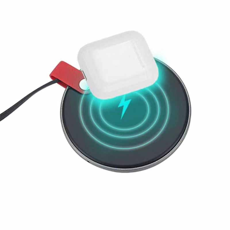 i80 TWS Earbuds case wireless charging on pad – Elite Power Tech